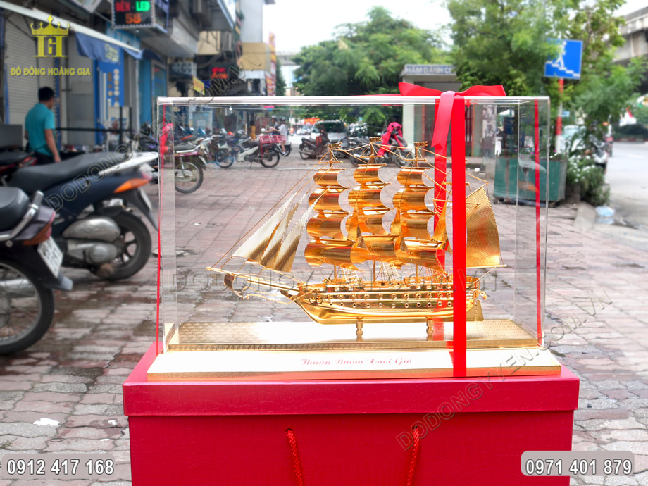 &Yacute; nghĩa của thuận buồm xu&ocirc;i gi&oacute; l&agrave; may mắn, th&agrave;nh c&ocirc;ng, thịnh vượng
